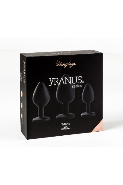 SET 3 PLUG ANAL TITANS YRANUS