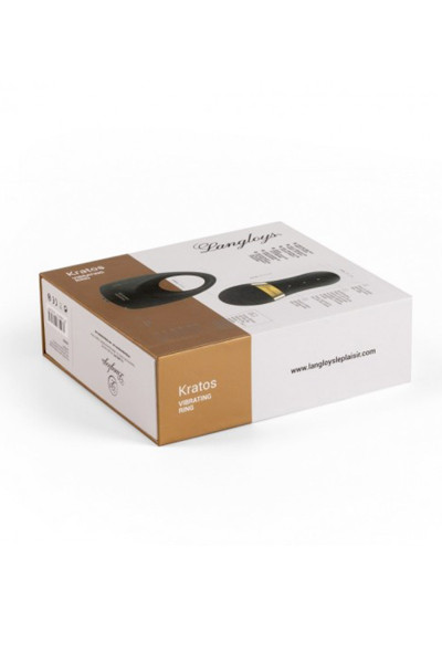 LANGLOY VIBRATING RING NOIR