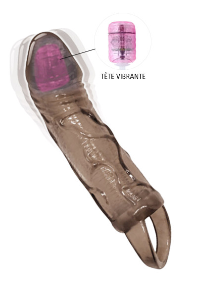 MEN EXTENSION VIBRATING BLACK