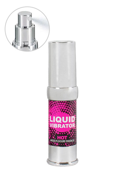 LIQUID VIBRATOR HOT STIMULAT.