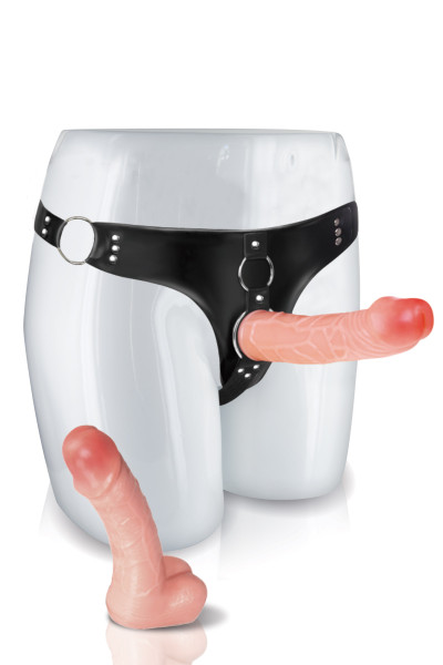 STRAP ON DILDO CYBERSKIN 15CM