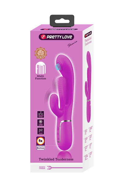 Vibromasseur rabbit 3-en-1...