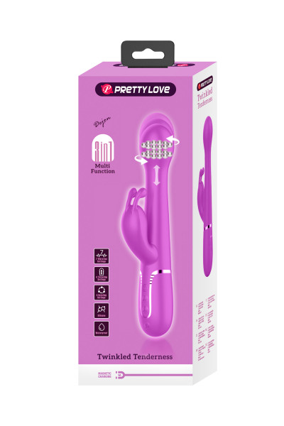  Vibromasseur Rabbit 4-en-1...
