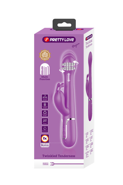  Vibromasseur Rabbit 4-en-1...