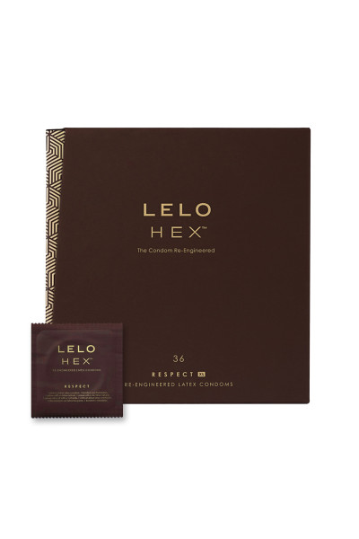 36 Préservatifs Lelo HEX...
