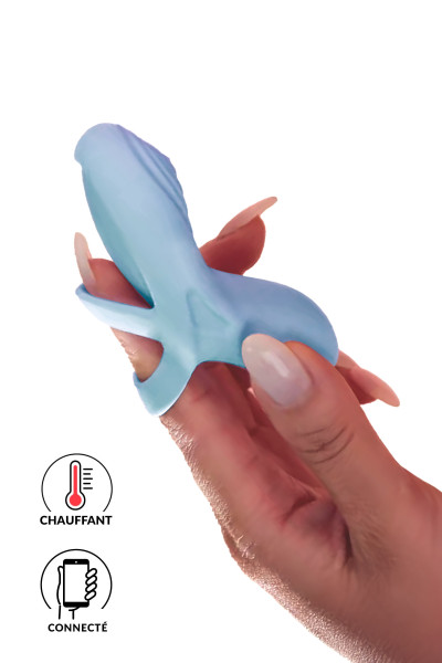 Doigt vibrant connecté et...