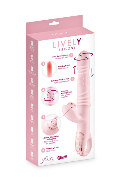 Lively, vibromasseur rabbit...