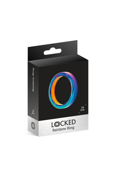 LOCKED RAINBOW RING 38 MM