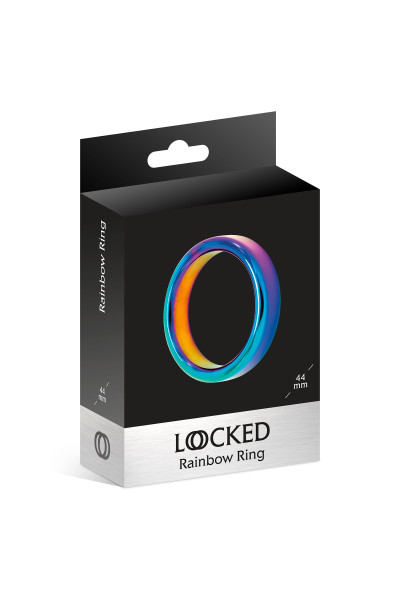 LOCKED RAINBOW RING 44 MM