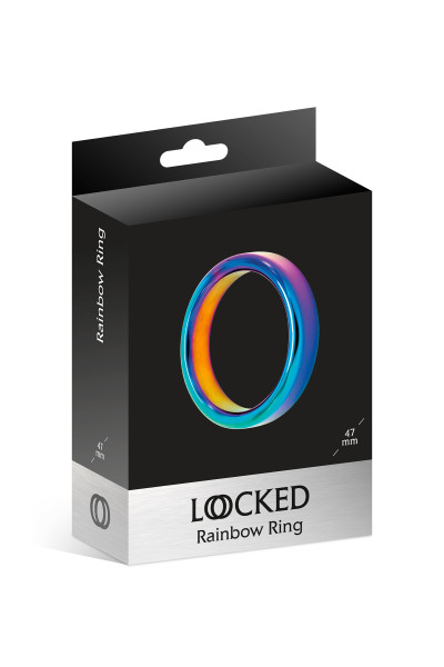 LOCKED RAINBOW RING 47 MM