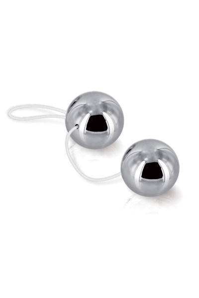 VIBRATONE DUO BALLS SILVER