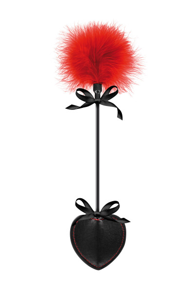 CRAVACHE A TAPETTE RED/BLACK