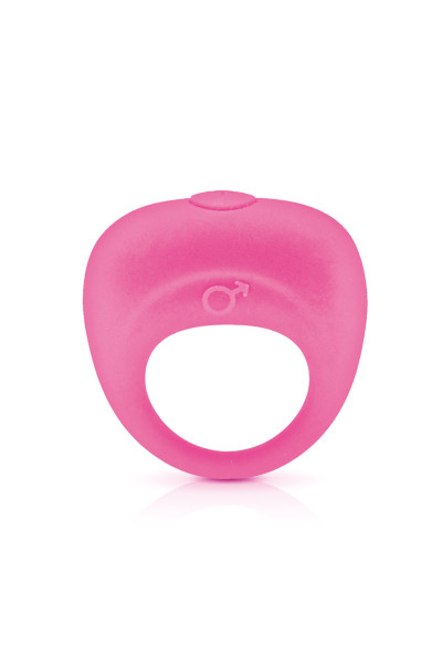 VIBRATING COCKRING PINK GLAMY