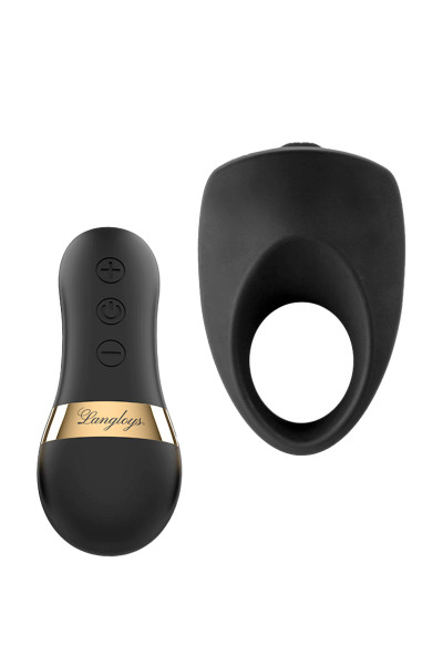 LANGLOY VIBRATING RING NOIR