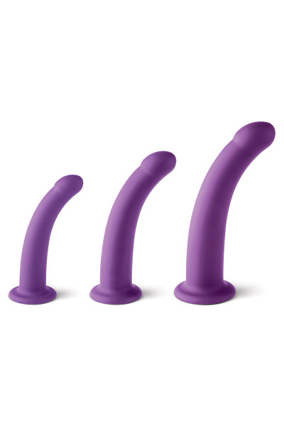 VIRGITE SET DILDO VIOLET SML