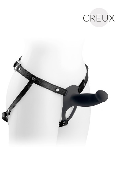 VIRGITE HOLLOW STRAP NOIR S