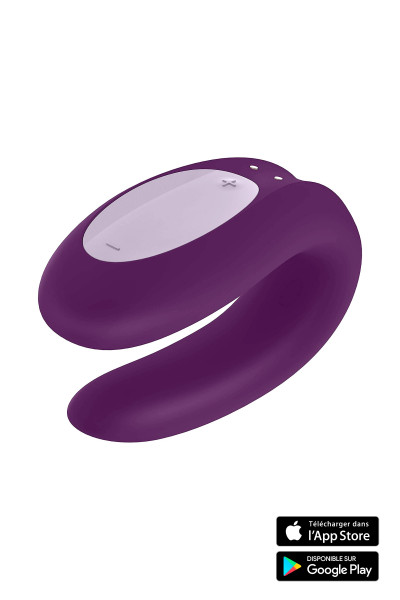 SATISFYER DOUBLE JOY VIOLET