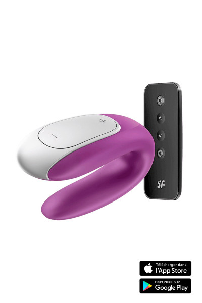 SATISFYER DOUBLE FUN VIOLET