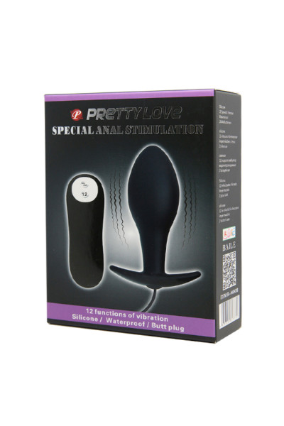 Plug anal vibrant télécommandé