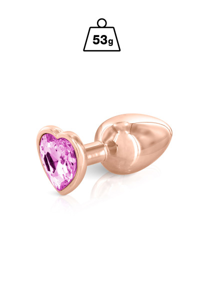GLORIA PLUG OR ROSE +COEUR S