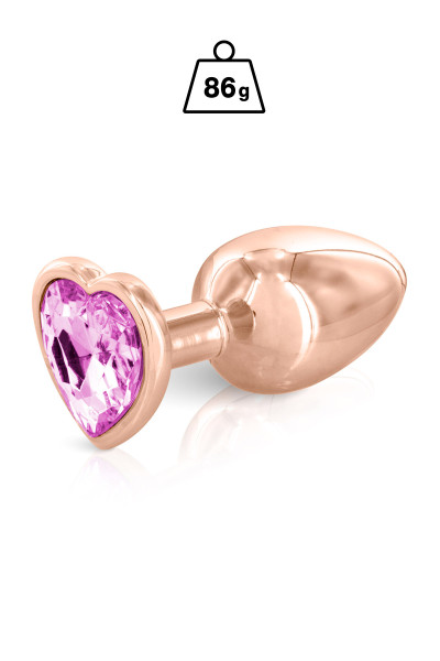 GLORIA PLUG OR ROSE +COEUR M