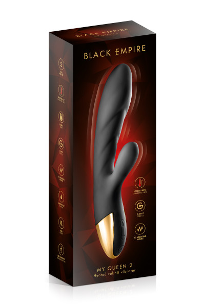 VIBRO HEAT MY QUEEN 2 BLACK...