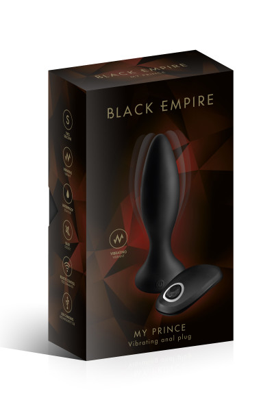 ANAL PLUG VIB MYPRINCE NOIR