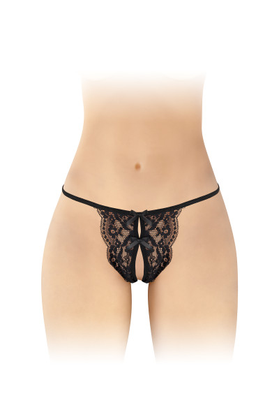 CULOTTE OUVERTE CINDY NOIR T.U