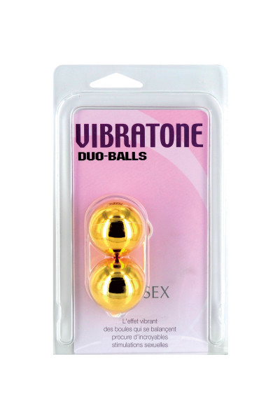 VIBRATONE DUO BALLS GOLD