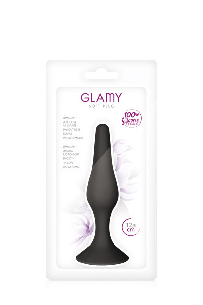 PLUG ANAL GLAMY FIN BLACK M