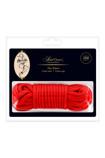 CORDE SM BONDAGE ROUGE10M