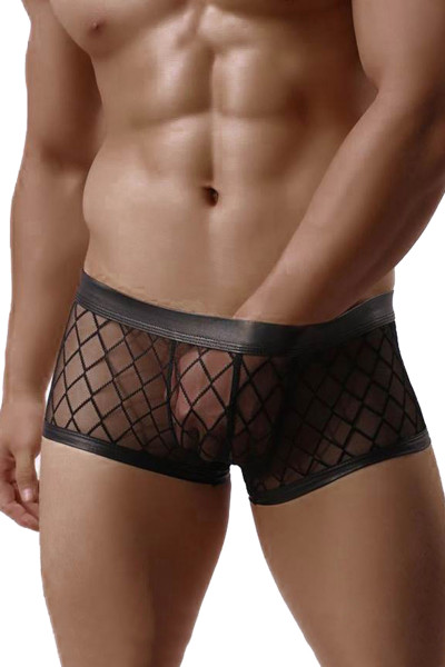 BOXER HOMME MP056 NOIR