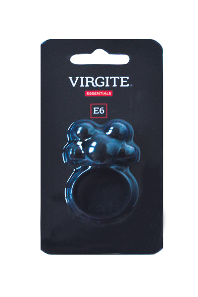 ANNEAU VIBRANT NOIR VIRGITE