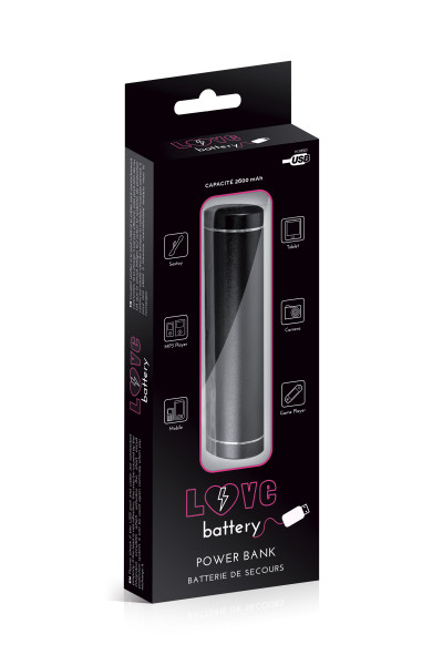 CHARGEUR LOVE BATTERY BLACK