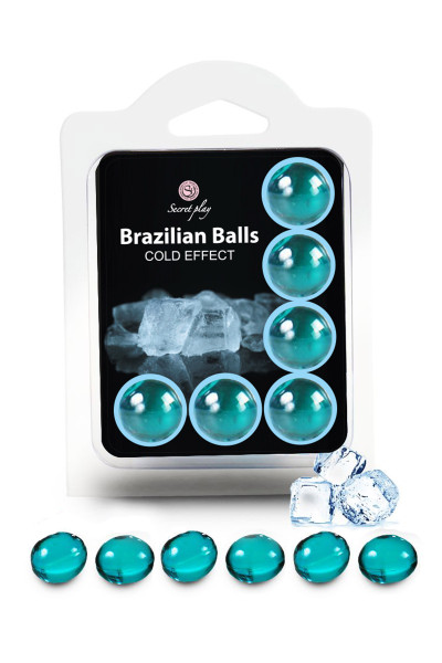 6 COLD EFFECT BRAZILIAN BALLS