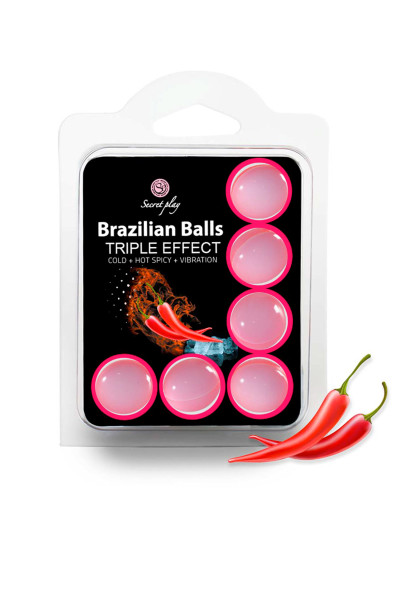 SET 6 BRAZILIAN BALLS...