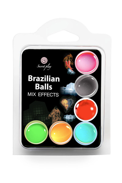 SET BRAZILIAN BALLS MIX FF X6