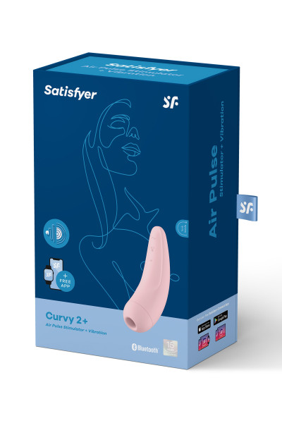 SATISFYER CURVY 2+ ROSE