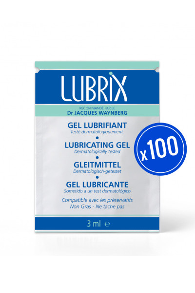 LOT DE 100 DOSETTES LUBRIX 3ML