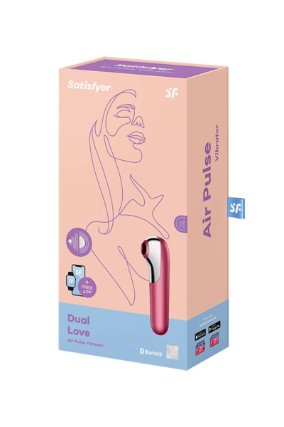 SATISFYER DUAL LOVE ROUGE