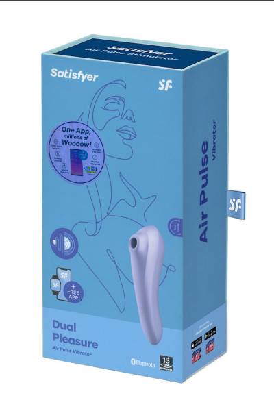 SATISFYER DUAL PLEASURE VIOLET