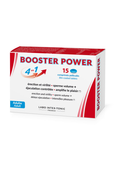 BOOSTER POWER 15 COMPRIMES