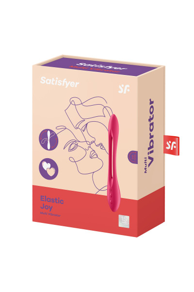 SATISFYER ELASTIC JOY ROUGE