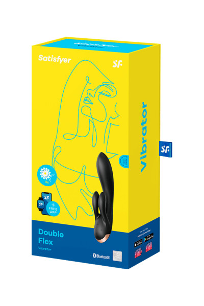 SATISFYER DOUBLE FLEX NOIR