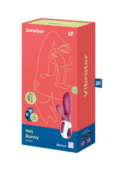 SATISFYER HOT BUNNY ROUGE