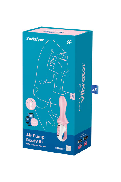 SATISFYER AIR P BOOTY 5 ROSE