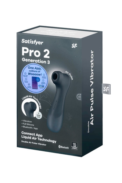 SATISFYER PRO2 GENE3 NOIR APP