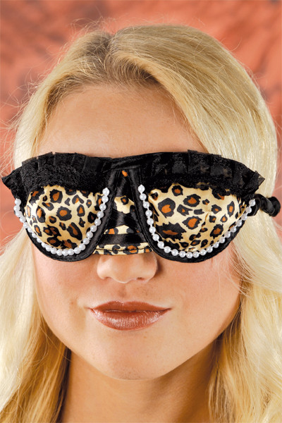 EYES MASK LEOPARD