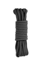 CORDE SM BONDAGE RIGIDE NOIR 5M