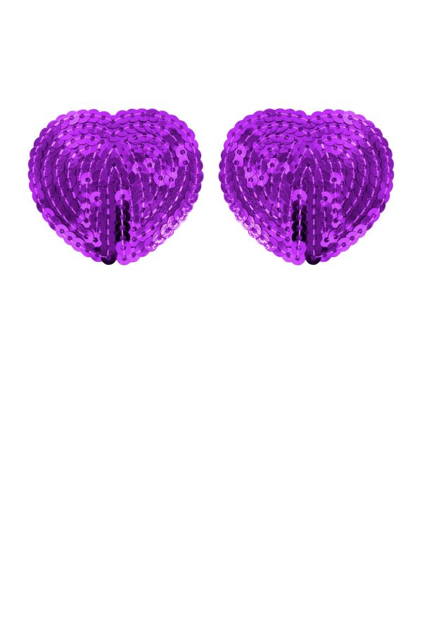 CACHE TETONS COEUR VIOLET T.U